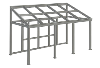 Design and planning stage for custom telescopic door project