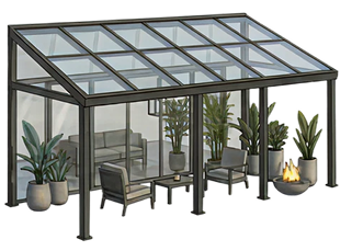 Completed telescopic door project walkthrough and warranty review with homeowner